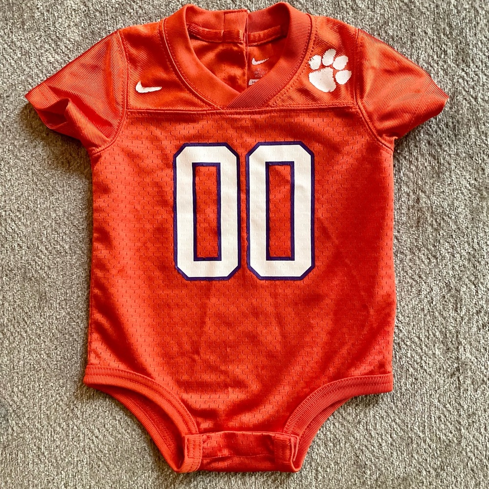 Clemson Tiger Onesie 3/6 Months